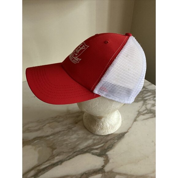 Red & White Hummer 2019 Cc Commemorative Mesh Trucker Baseball Cap - Picture 3 of 7